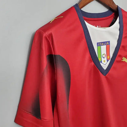 Italy 2006 Retro Red GK Jersey