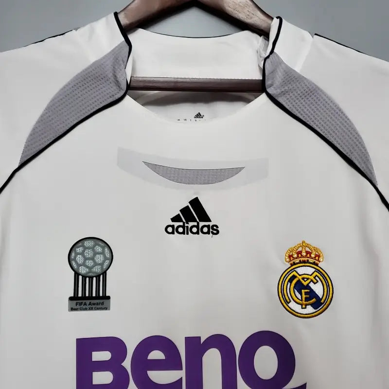 Real Madrid 06/07 Home Retro Jersey