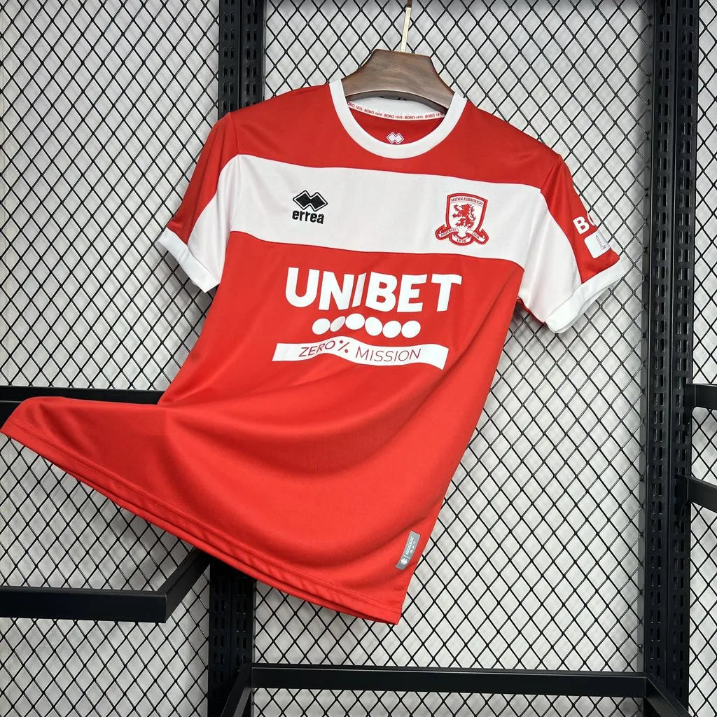 Middlesbrough 24/25 Home Jersey