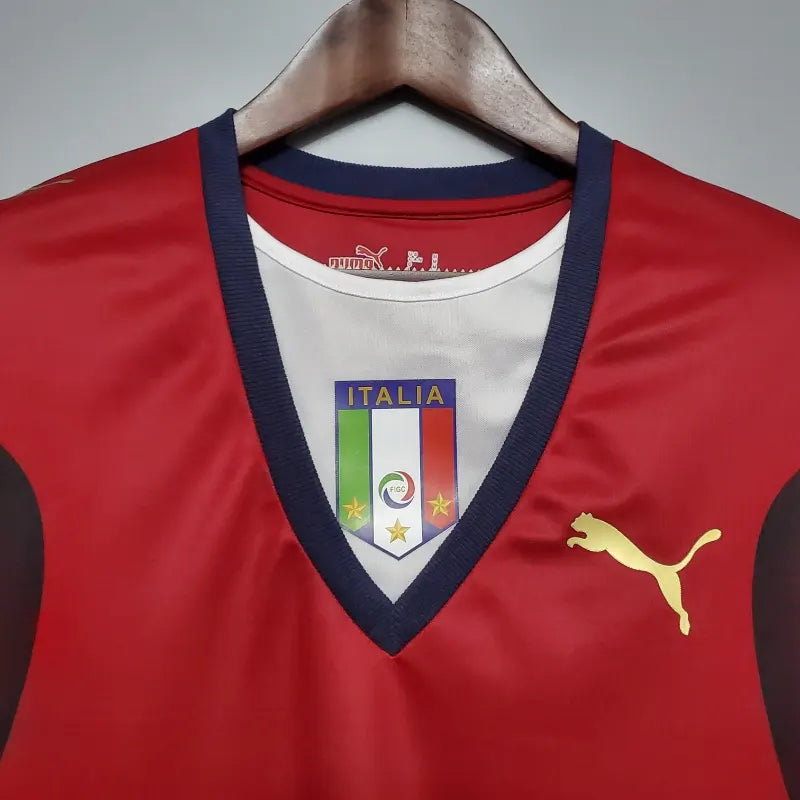 Italy 2006 Retro Red GK Jersey