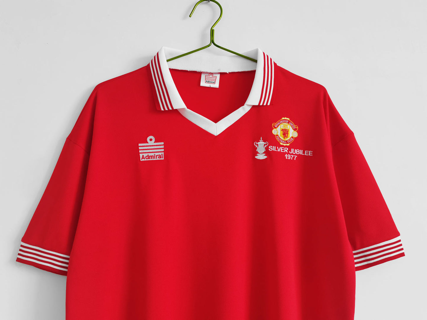 Manchester United 1977 Home Retro Jersey