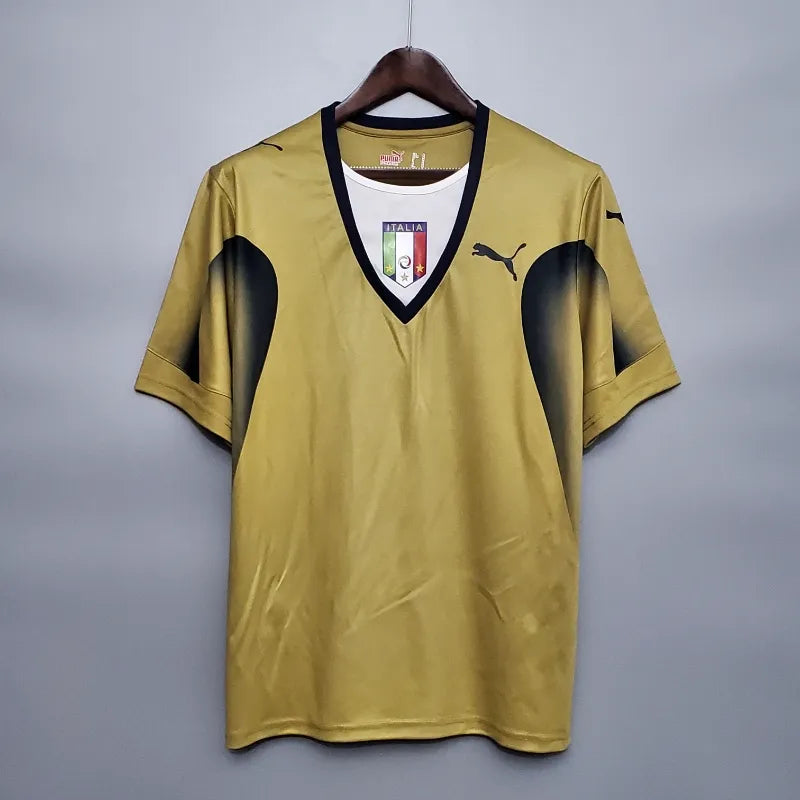 Italy 2006 Retro Gold GK Jersey