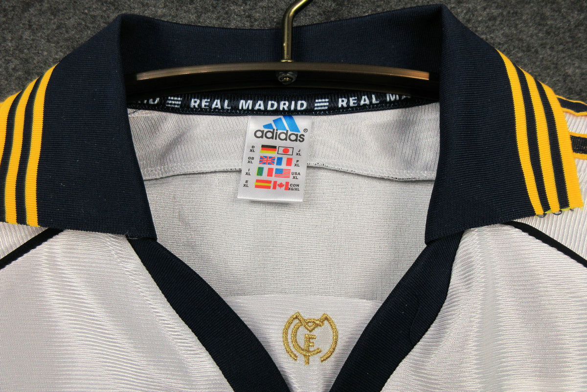 Real Madrid 98/99 Home Retro Jersey