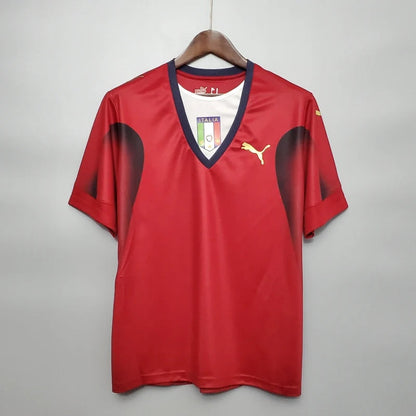 Italy 2006 Retro Red GK Jersey