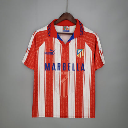 Atletico madrid 95/96 Home Retro Jersey