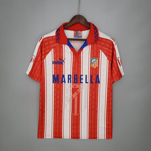 Atletico madrid 95/96 Home Retro Jersey