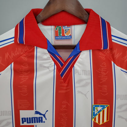 Atletico madrid 96/97 Home Retro Jersey