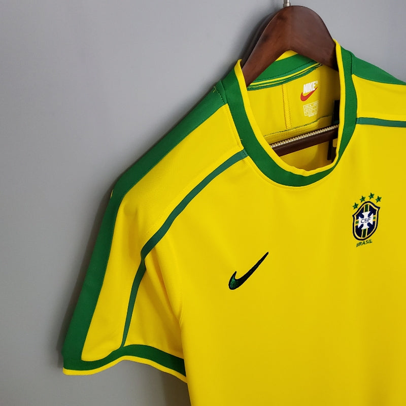 Brazil 1998 Retro Jersey