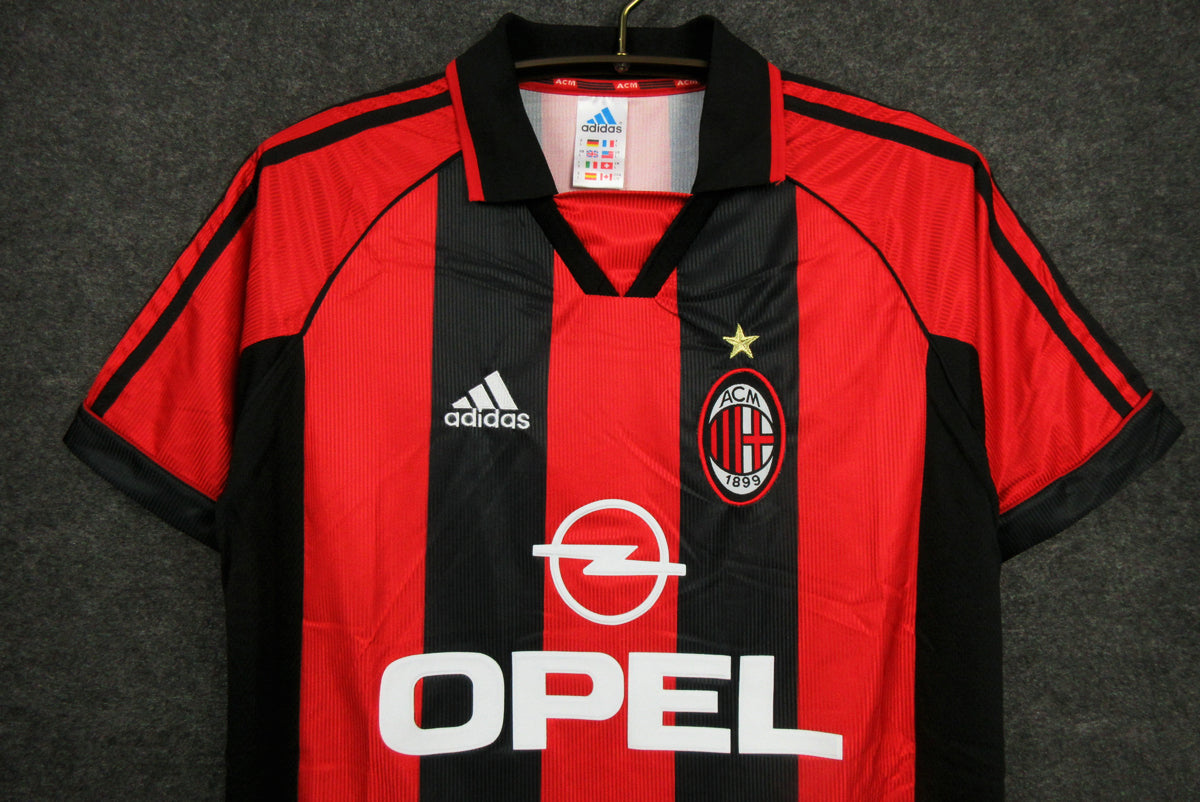 AC Milan 98/99 Home Retro Jersey