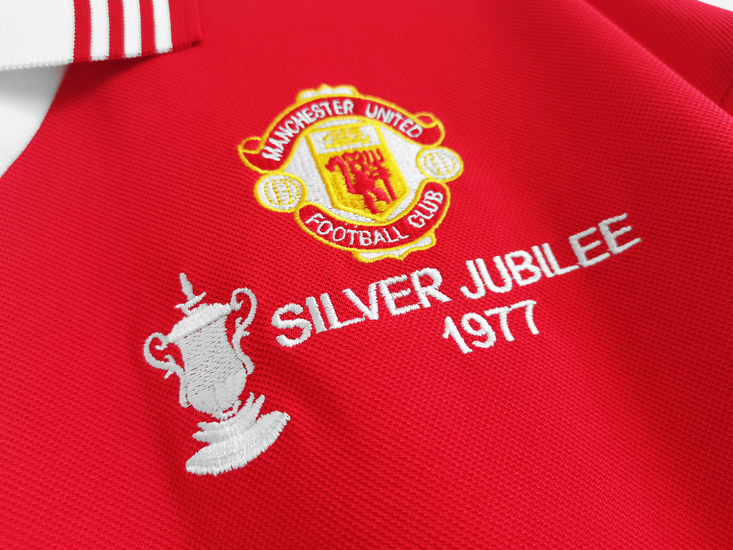 Manchester United 1977 Home Retro Jersey